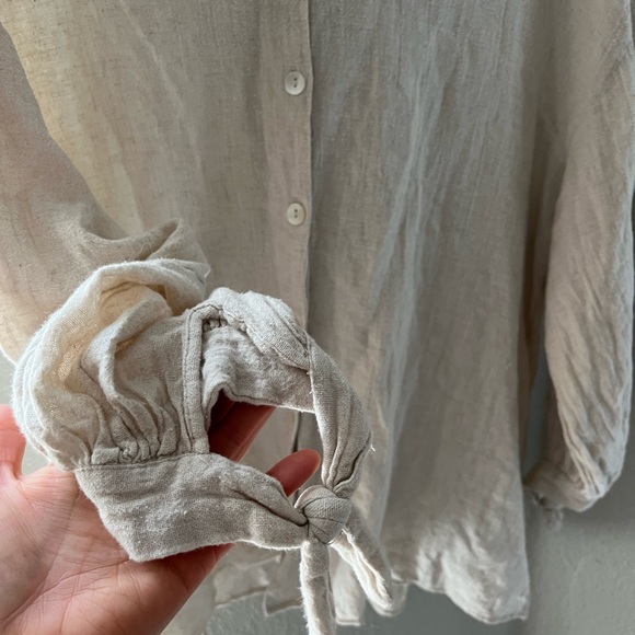 Zara linen top - Picture 2 of 4